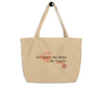 "Ce sac me donne de l’esprit." Shopping bag éco-friendly – Image 2