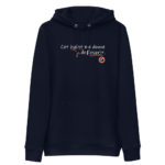 "Cet habit me donne de l’esprit." Sweat à capuche éco-friendly – Image 3