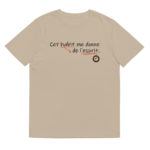"Cet habit me donne de l'esprit." Tee-shirt éco-friendly – Image 9