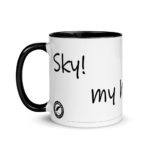 "Sky! my husband!…" Mug coloré – Image 6