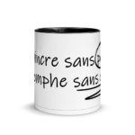 "À vaincre sans péril, on triomphe sans gloire." Mug coloré – Image 7