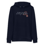 "À vaincre sans péril, on triomphe sans gloire." Sweat à capuche éco-friendly