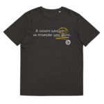 "À vaincre sans péril, on triomphe sans gloire." Tee-shirt éco-friendly – Image 5
