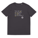 "Pour qui sont ces serpents qui sifflent sur vos têtes ?" Tee-shirt éco-friendly – Image 4
