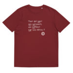 "Pour qui sont ces serpents qui sifflent sur vos têtes ?" Tee-shirt éco-friendly – Image 2