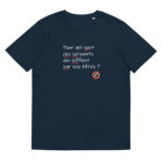 "Pour qui sont ces serpents qui sifflent sur vos têtes ?" Tee-shirt éco-friendly – Image 9