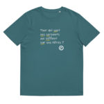 "Pour qui sont ces serpents qui sifflent sur vos têtes ?" Tee-shirt éco-friendly