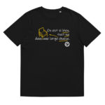 "On est si bien, tout nu dans une large chaise." Tee-shirt éco-friendly – Image 7