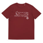 "On est si bien, tout nu dans une large chaise." Tee-shirt éco-friendly – Image 9