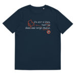 "On est si bien, tout nu dans une large chaise." Tee-shirt éco-friendly – Image 4