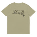 "On est si bien, tout nu dans une large chaise." Tee-shirt éco-friendly – Image 10