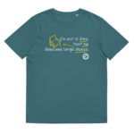 "On est si bien, tout nu dans une large chaise." Tee-shirt éco-friendly – Image 12