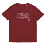 "J’ai décidé d’être admirable en tout, pour tout" Tee-shirt éco-friendly – Image 8