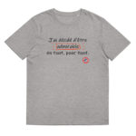 "J’ai décidé d’être admirable en tout, pour tout" Tee-shirt éco-friendly – Image 4