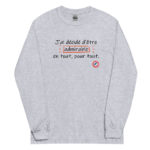 "J’ai décidé d’être admirable en tout, pour tout" Manches longues