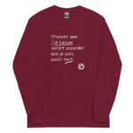 "Prouver que j’ai raison serait accorder que je puis avoir tort." Manches longues – Image 6