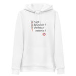 "Ô rage ! Ô désespoir ! Ô vieillesse ennemie !" Sweat à capuche éco-friendly