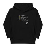 "Ô rage ! Ô désespoir ! Ô vieillesse ennemie !" Sweat à capuche éco-friendly enfant – Image 3
