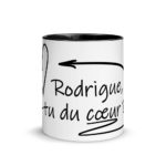 "Rodrigue, as-tu du cœur ?" Mug coloré – Image 7