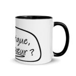 "Rodrigue, as-tu du cœur ?" Mug coloré – Image 8