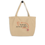 "Rodrigue, as-tu du cœur ?" Shopping bag éco-friendly – Image 2