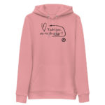 "Rodrigue, as-tu du cœur ?" Sweat à capuche éco-friendly – Image 5