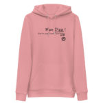 "Mon Dieu ! Que les gens d’esprit sont bêtes !" Sweat à capuche éco-friendly