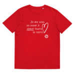 "Je me sens un cœur à aimer toute la terre" Tee-shirt éco-friendly – Image 12