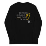 "Je me sens un cœur à aimer toute la terre" Manches longues – Image 3