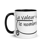 "La valeur n’attend point le nombre des années." Mug coloré – Image 3