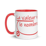 "La valeur n’attend point le nombre des années." Mug coloré