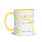 "La valeur n’attend point le nombre des années." Mug coloré – Image 6