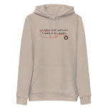 "La valeur n’attend point le nombre des années." Sweat à capuche éco-friendly – Image 2