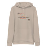 "Hé ! C’est des mots, tout ça !" Sweat à capuche éco-friendly – Image 4