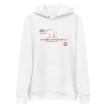 "Hé ! C’est des mots, tout ça !" Sweat à capuche éco-friendly – Image 2