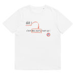 "Hé ! C’est des mots, tout ça !" Tee-shirt éco-friendly – Image 4
