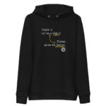 "Déplaire est mon plaisir. J’aime qu’on me haïsse." Sweat à capuche éco-friendly – Image 4