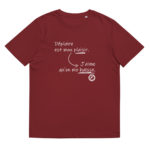 "Déplaire est mon plaisir. J’aime qu’on me haïsse." Tee-shirt éco-friendly – Image 4
