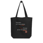 "Déplaire est mon plaisir. J’aime qu’on me haïsse." Tote bag éco-friendly – Image 2