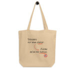 "Déplaire est mon plaisir. J’aime qu’on me haïsse." Tote bag éco-friendly