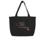 "C’est un roc ! … c’est un pic ! … c’est un cap ! Que dis-je, c’est un cap ? … C’est une péninsule !" Shopping bag éco-friendly – Image 2