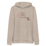 "C’est un roc ! … c’est un pic ! … c’est un cap ! Que dis-je, c’est un cap ? … C’est une péninsule !" Sweat à capuche éco-friendly