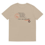 "C’est un roc ! … c’est un pic ! … c’est un cap ! Que dis-je, c’est un cap ? … C’est une péninsule !" Tee-shirt éco-friendly – Image 11