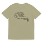 "C’est un roc ! … c’est un pic ! … c’est un cap ! Que dis-je, c’est un cap ? … C’est une péninsule !" Tee-shirt éco-friendly – Image 9