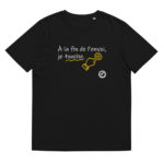 "À la fin de l’envoi, je touche." Tee-shirt éco-friendly – Image 2