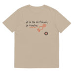 "À la fin de l’envoi, je touche." Tee-shirt éco-friendly – Image 11