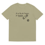 "À la fin de l’envoi, je touche." Tee-shirt éco-friendly – Image 9
