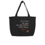 "Il y a donc des gens que cela embête d’être libres." Shopping bag éco-friendly – Image 2