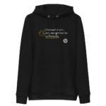 "L’Humanité est… est une entreprise surhumaine." Sweat à capuche éco-friendly – Image 2