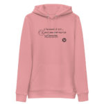 "L’Humanité est… est une entreprise surhumaine." Sweat à capuche éco-friendly – Image 5